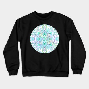 Painted Rainbow Doodles Crewneck Sweatshirt